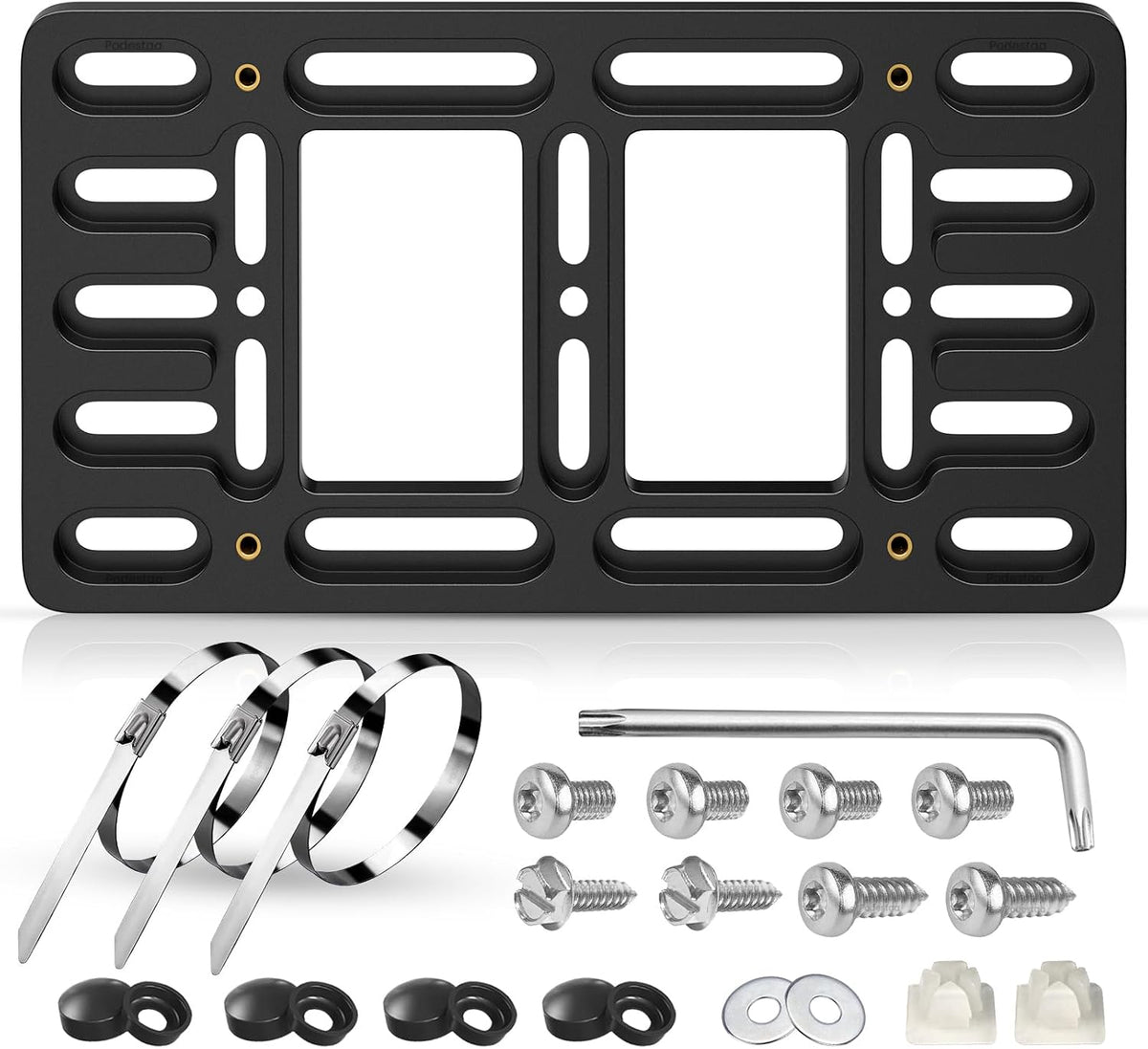 Front License Plate Bracket Holder, Universal Bumper Mount