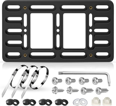Front License Plate Bracket Holder, Universal Bumper Mount