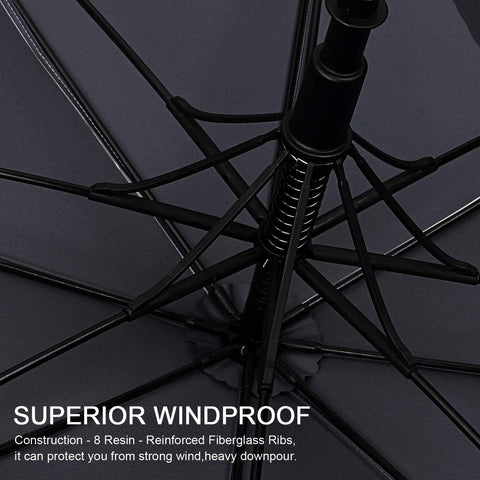 G4Free 47/54/62/68 Inch UV Protection Golf Umbrella Oversized Sun Umbrella