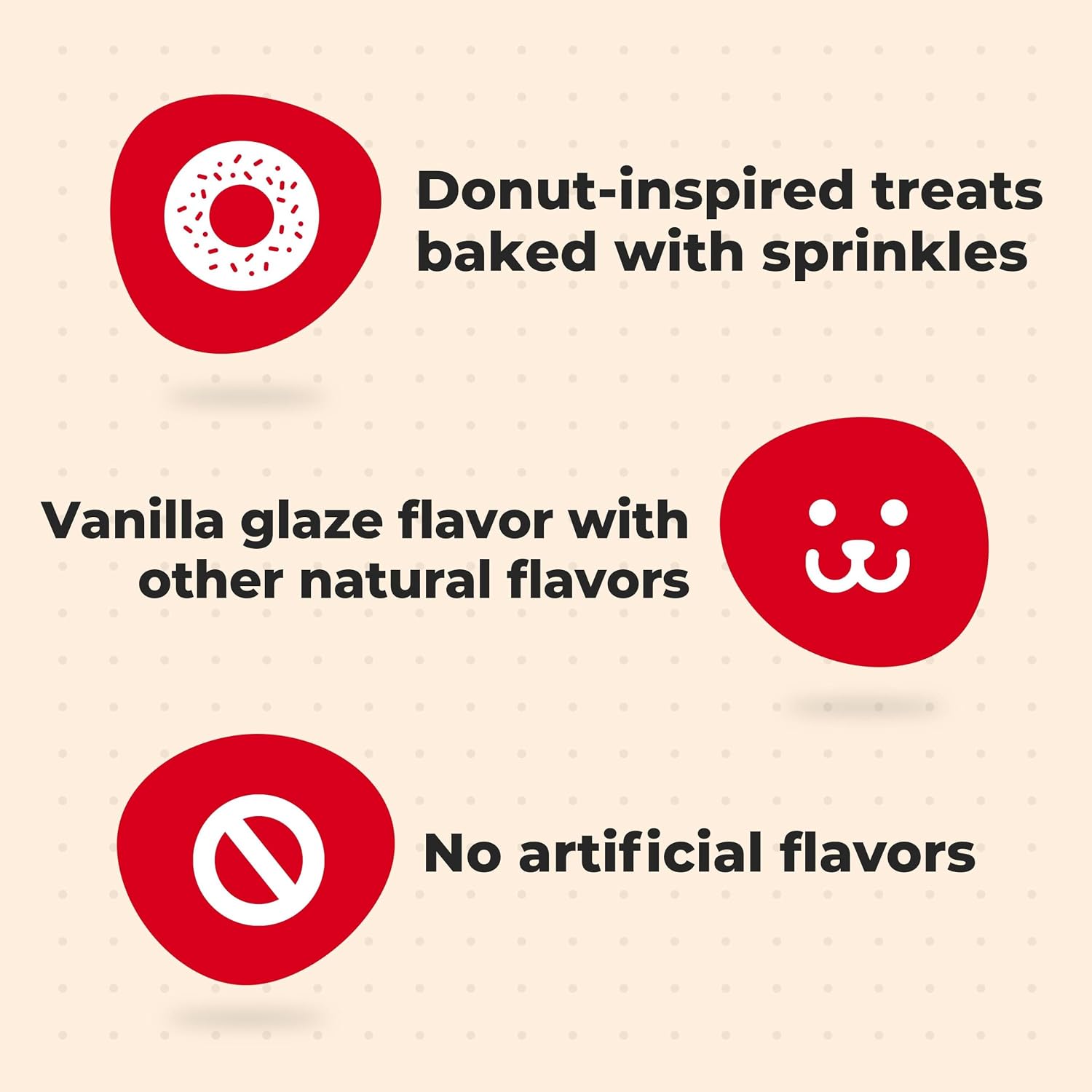 Milk-Bone Dunkin’ Vanilla Glaze Flavor Dog Biscuits, 8 Oz.