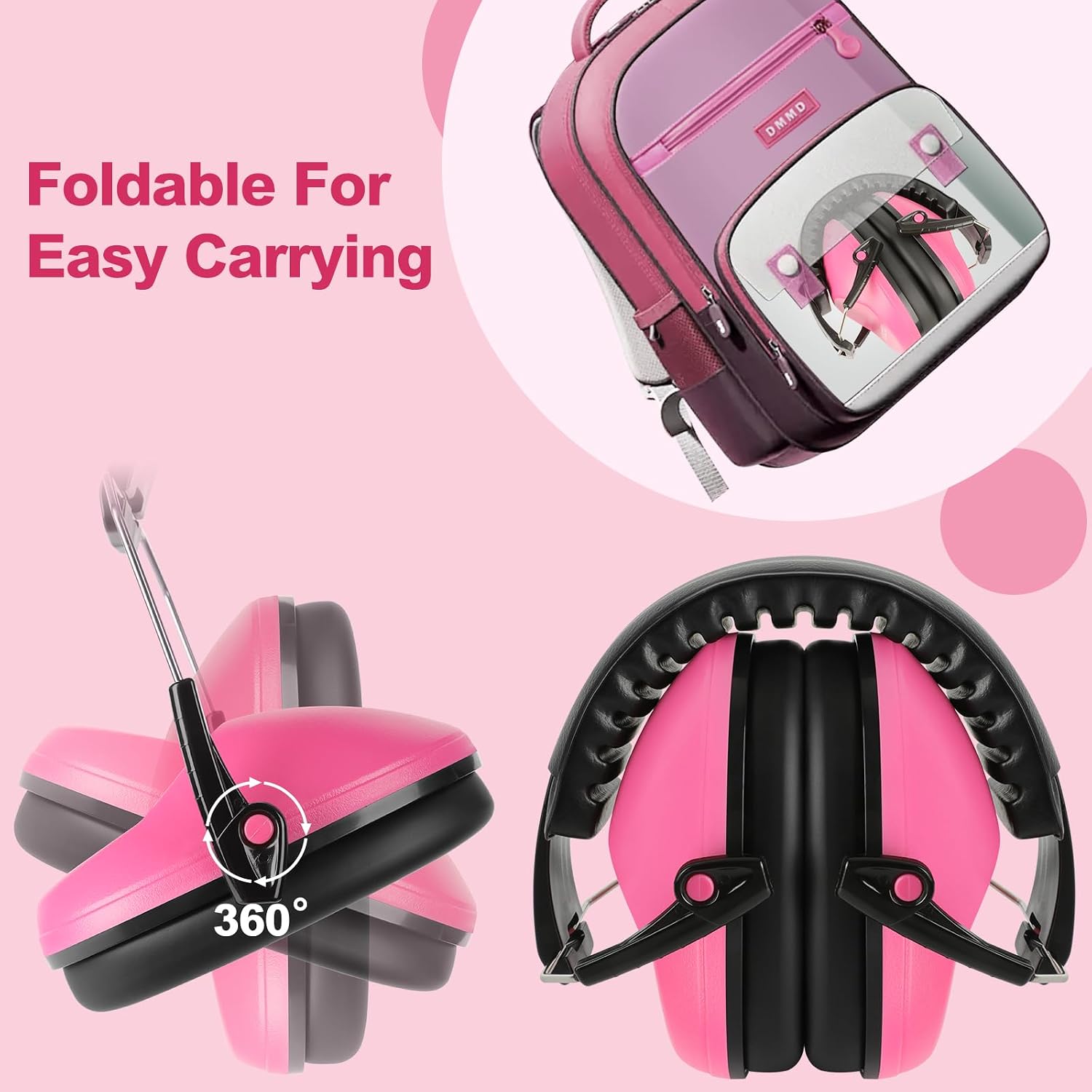 Floriogra Noise Cancelling Headphones for Kids/Toddler 28dB SNR Ear Muffs