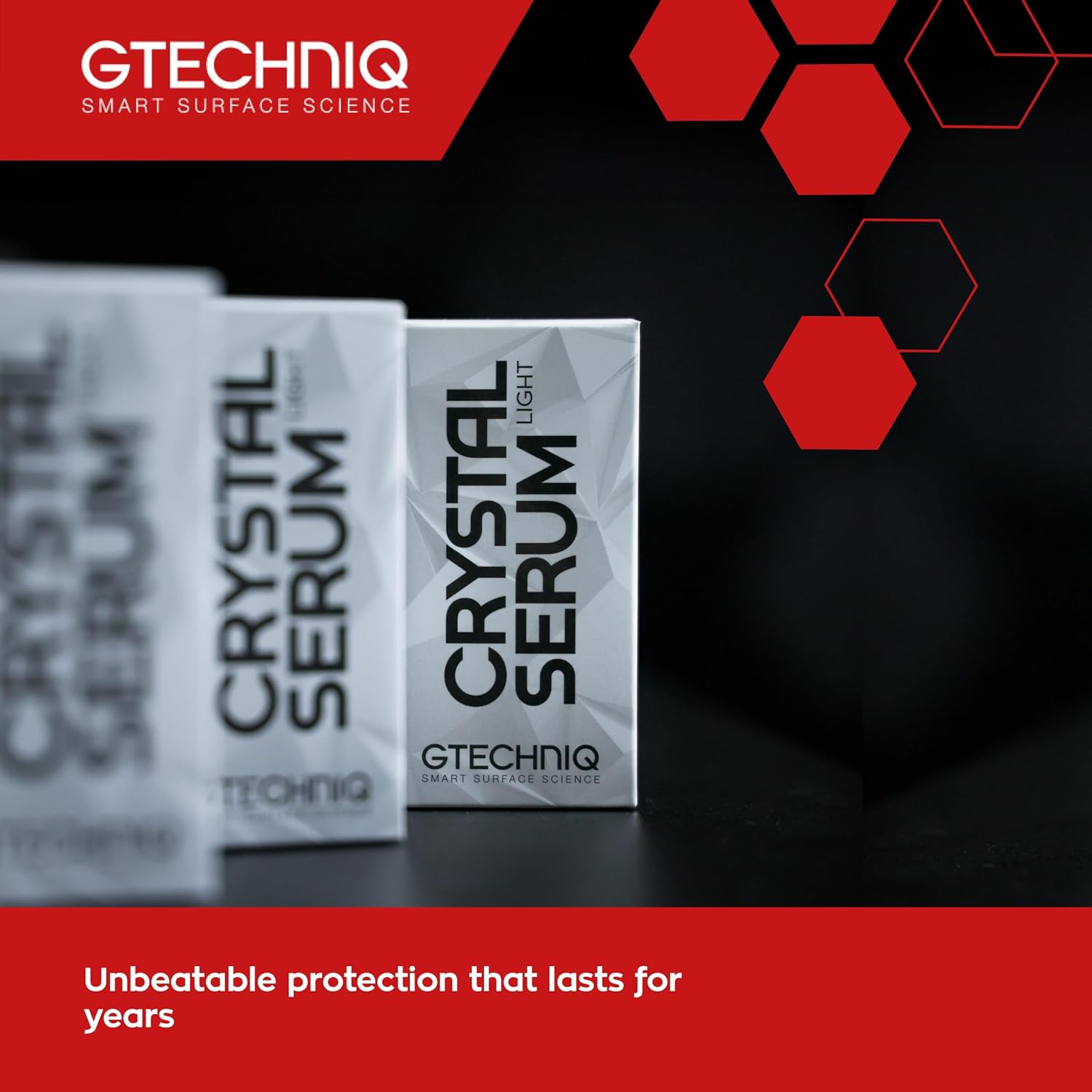 Gtechniq Crystal Serum Light Ceramic Coating for Cars, 1 fl oz