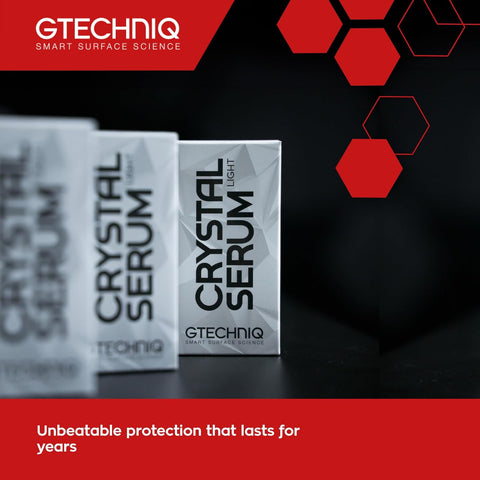 Gtechniq Crystal Serum Light Ceramic Coating for Cars, 1 fl oz