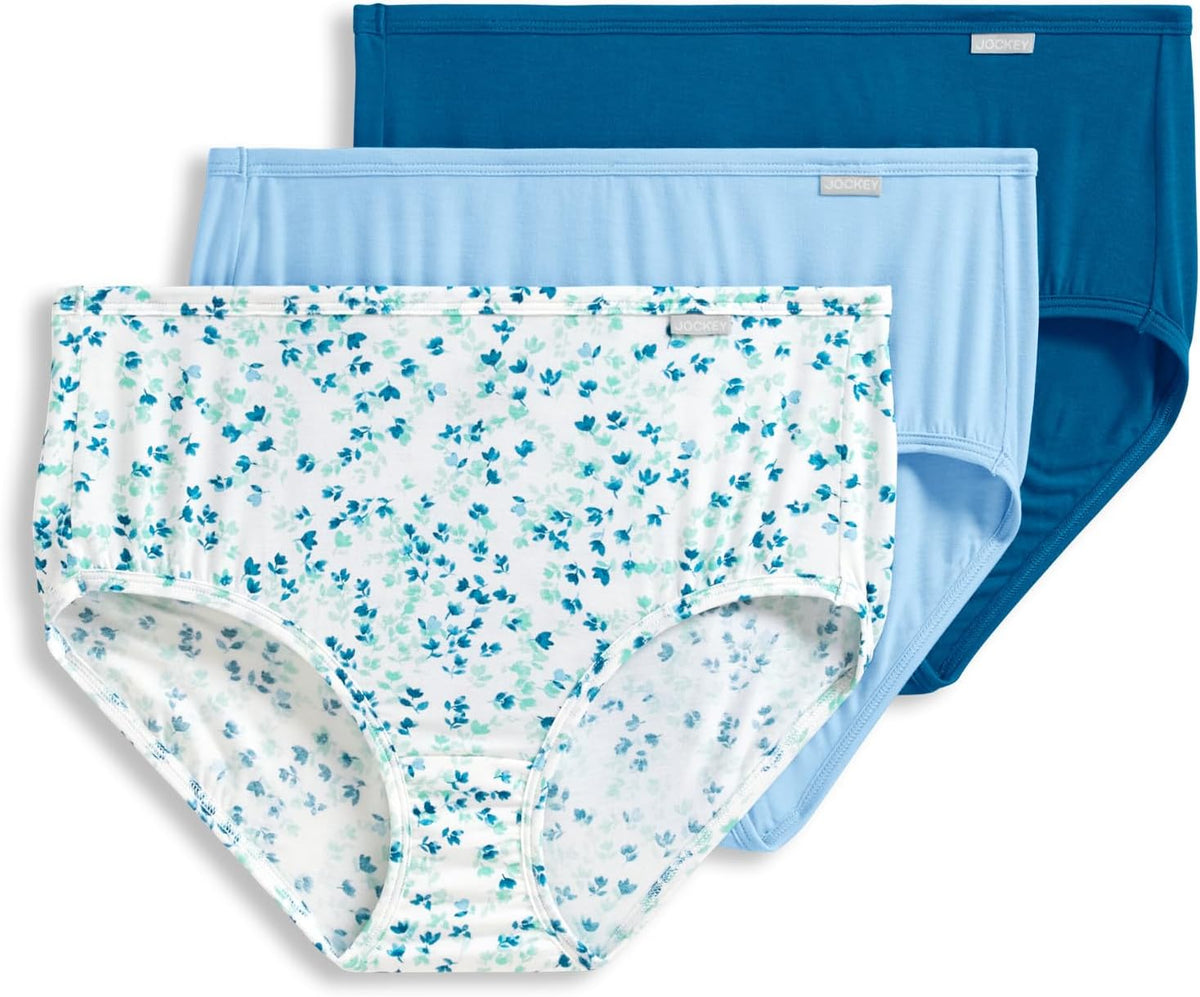 Jockey Women's Underwear Supersoft Brief - 3 Pack