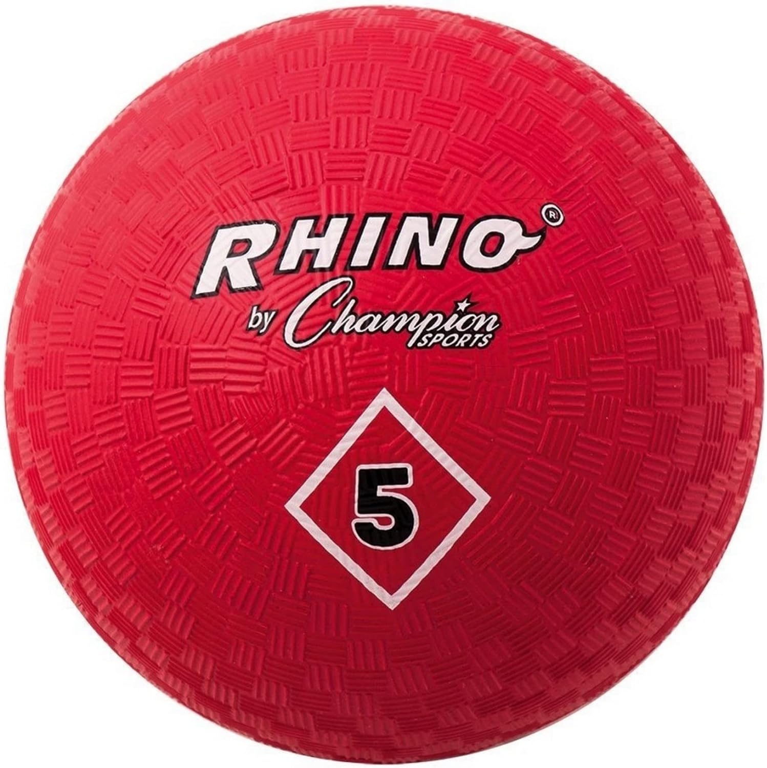 Champion Sports Playground Ball – Durable High-Bounce Ball, Sizes 5", 6", 7", 10", 13" & 16" for Gym, Recess & Play