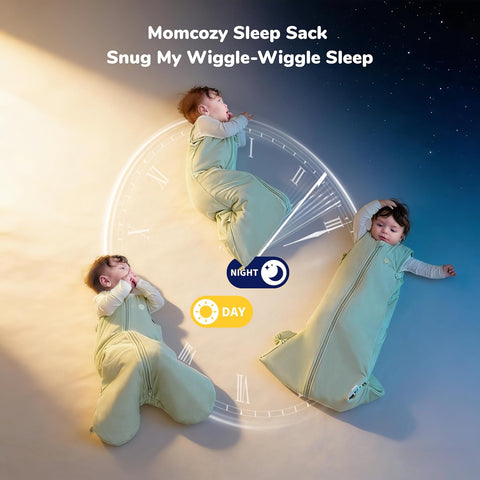 Momcozy Sleep Sack for Baby 6–12 Months, 1.5 TOG Baby Wearable Blanket