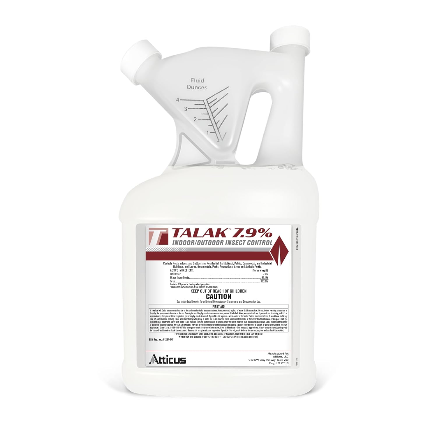Atticus Talak 7.9% Indoor/Outdoor Bifenthrin Insecticide Concentrate (1Gal)