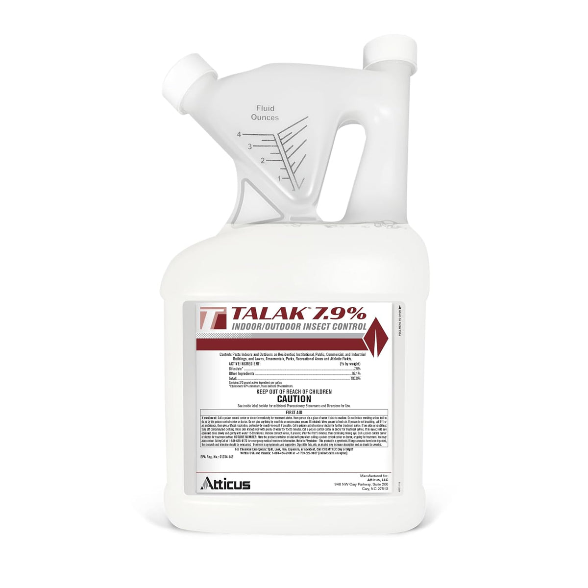 Atticus Talak 7.9% Indoor/Outdoor Bifenthrin Insecticide Concentrate (1Gal)