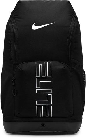Nike, Unisex, Varsity Elite Backpack (32L), Black/Black/Metallic Silver, One Size