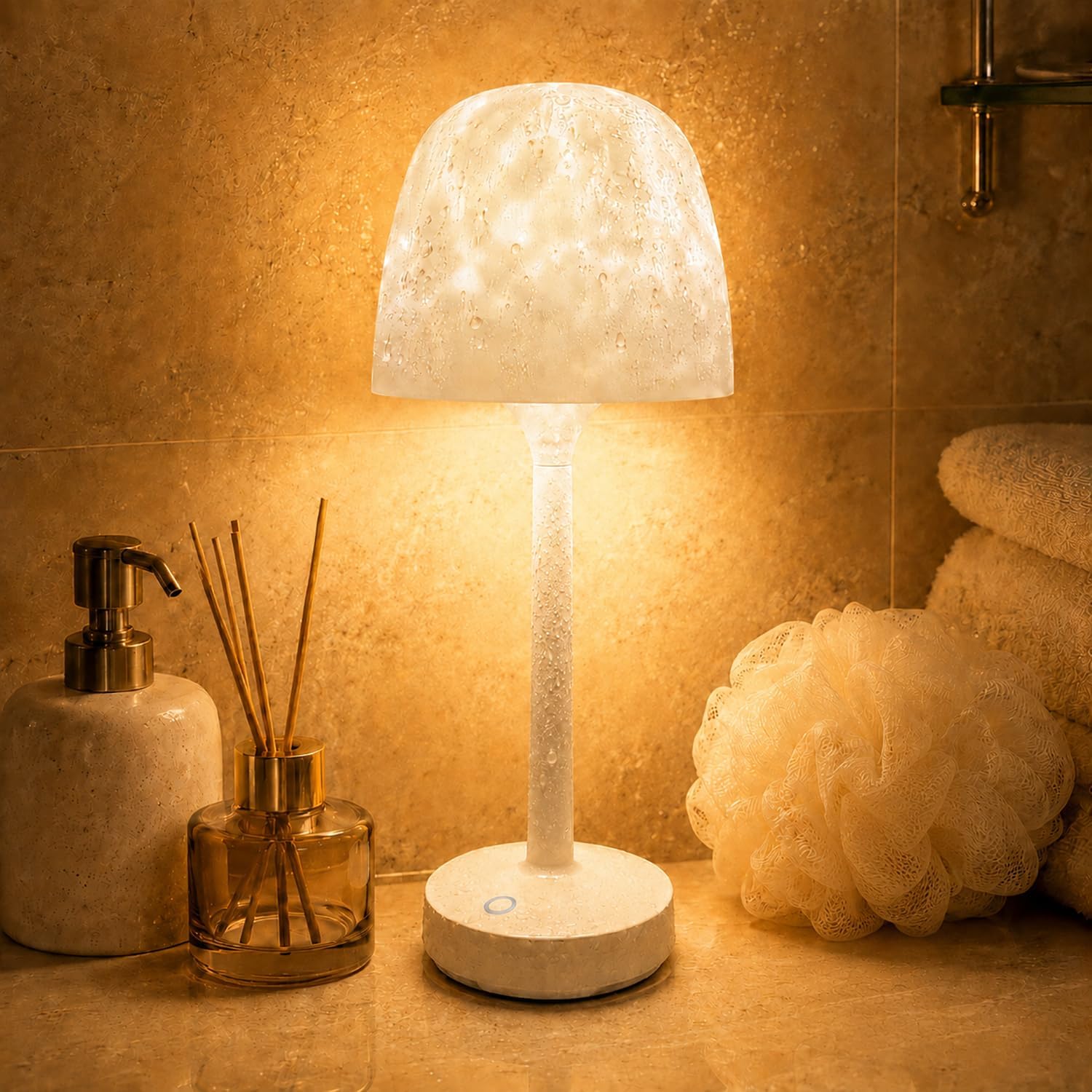 Waterproof Shower Lamp Light Outdoor Floor Lamps Rechargeable LED