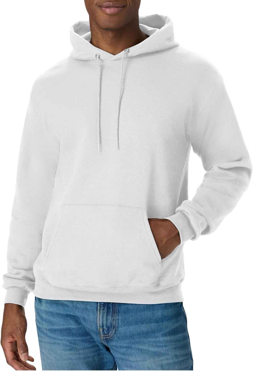 Hanes Men's Hoodie - EcoSmart Fleece Hooded Sweatshirt for Men & Women - Midweight Fleece - Big & Tall Available