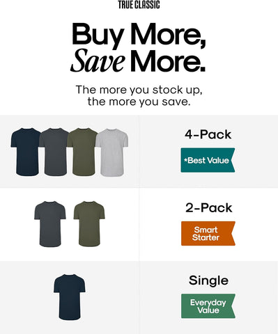 True Classic Mens T-Shirts