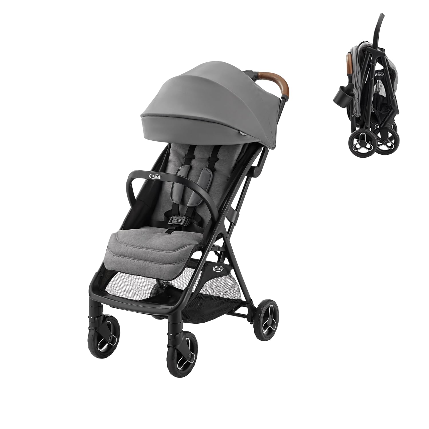 Graco Ready2Jet Lightweight Compact Travel Stroller, Kingston
