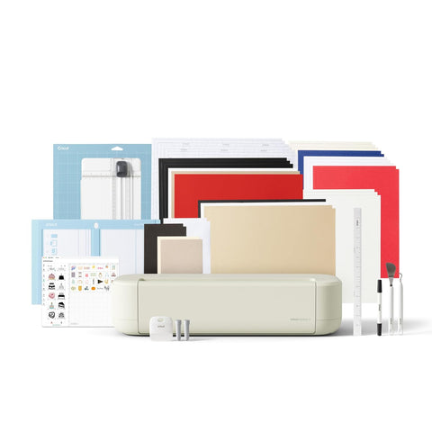 Cricut Explore® 5 Essential Bundle + Digital Content, Taupe
