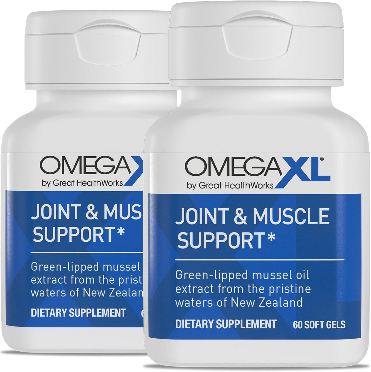 OmegaXL Joint Support Supplement, 60 Count (2 Pack)