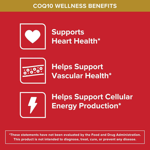 Qunol Ultra CoQ10 200mg, Ultra-High Absorption, Antioxidant, 90 Softgels | #1 Cardiologist Recommended Supplement for Heart Health, Coenzyme Q10 Supplement to support Vascular Health & Cellular Energy