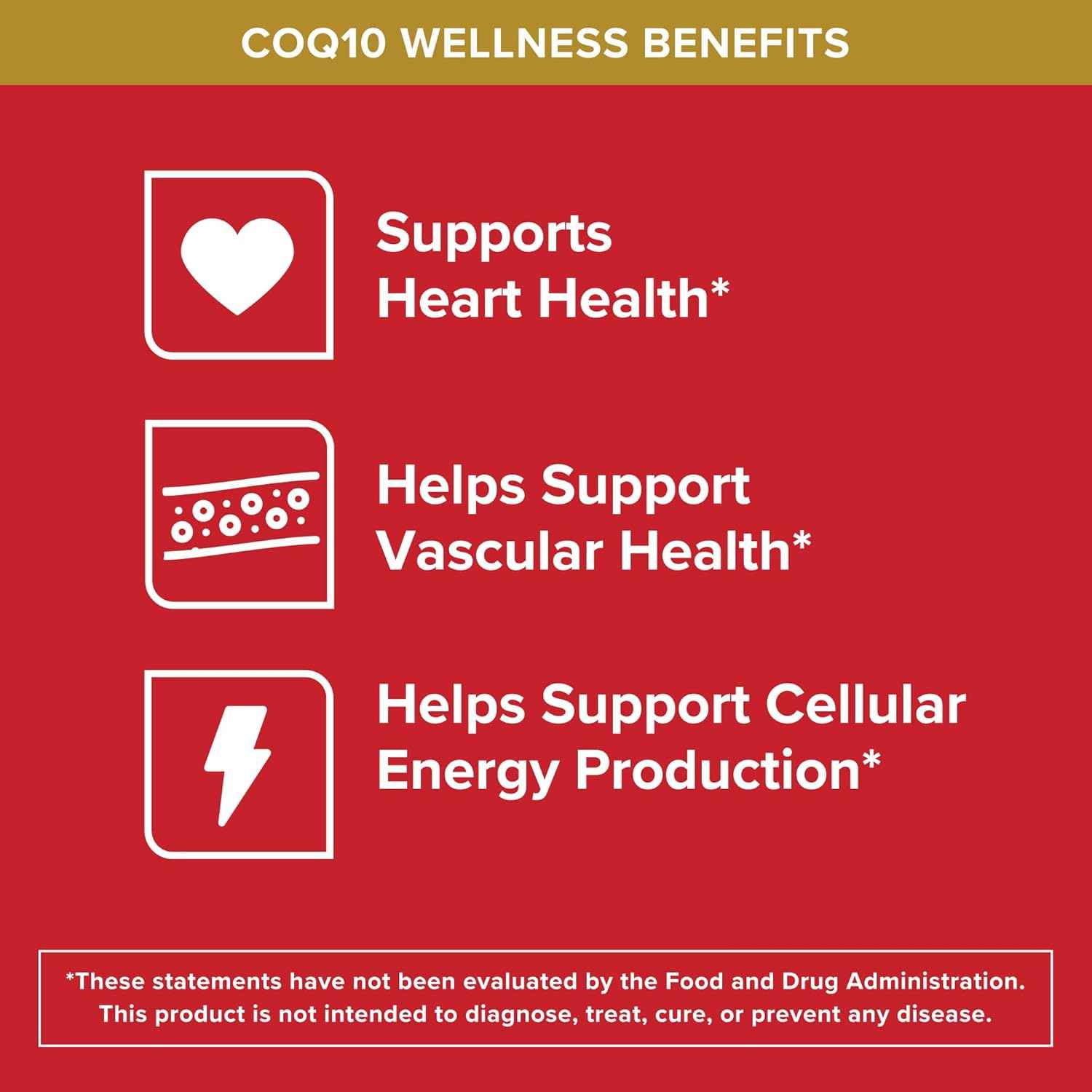 Qunol Ultra CoQ10 100mg, 3X Better Absorption, Antioxidant, 120 Softgels | #1 Cardiologist Recommended Supplement for Heart Health, Coenzyme Q10 Supplement to support Vascular Health & Cellular Energy