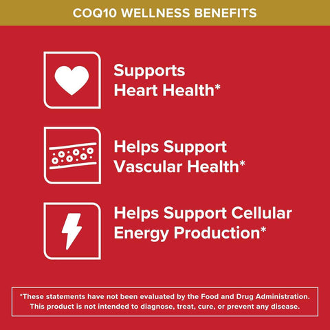 Qunol Ultra CoQ10 100mg, 3X Better Absorption, Antioxidant, 120 Softgels | #1 Cardiologist Recommended Supplement for Heart Health, Coenzyme Q10 Supplement to support Vascular Health & Cellular Energy