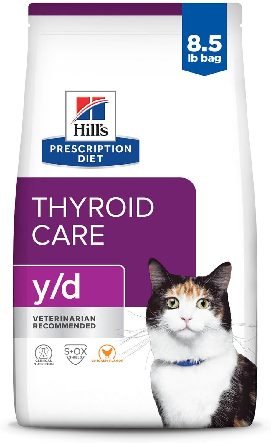 Hill's Prescription Diet y/d Thyroid Care Dry Cat Food