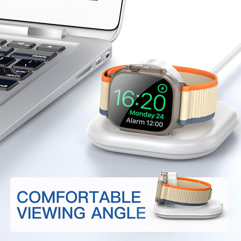for Apple Watch Charger Stand, Magnetic Fast Charging Dock Portable Design