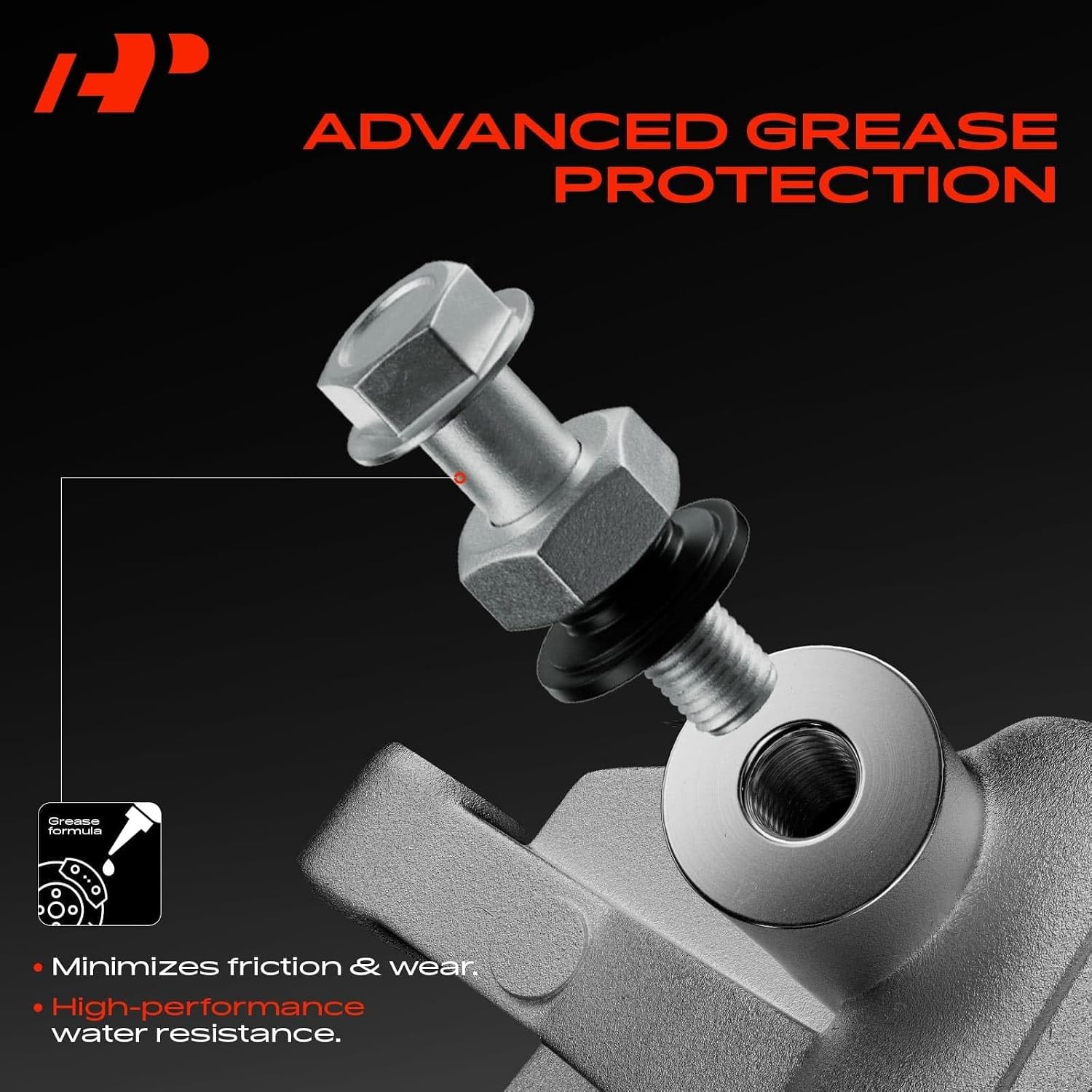 A-Premium Rear Left and Right Side Disc Brake Caliper with Bracket