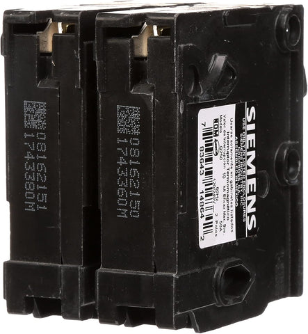 Q250 50-Amp Double Pole Type QP Circuit Breaker