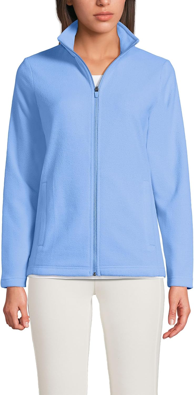 Lands' End Women's Fleece Full Zip Jacket