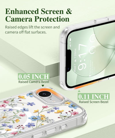 GVIEWIN for iPhone 17e Case & iPhone 16e Case with Screen Protector