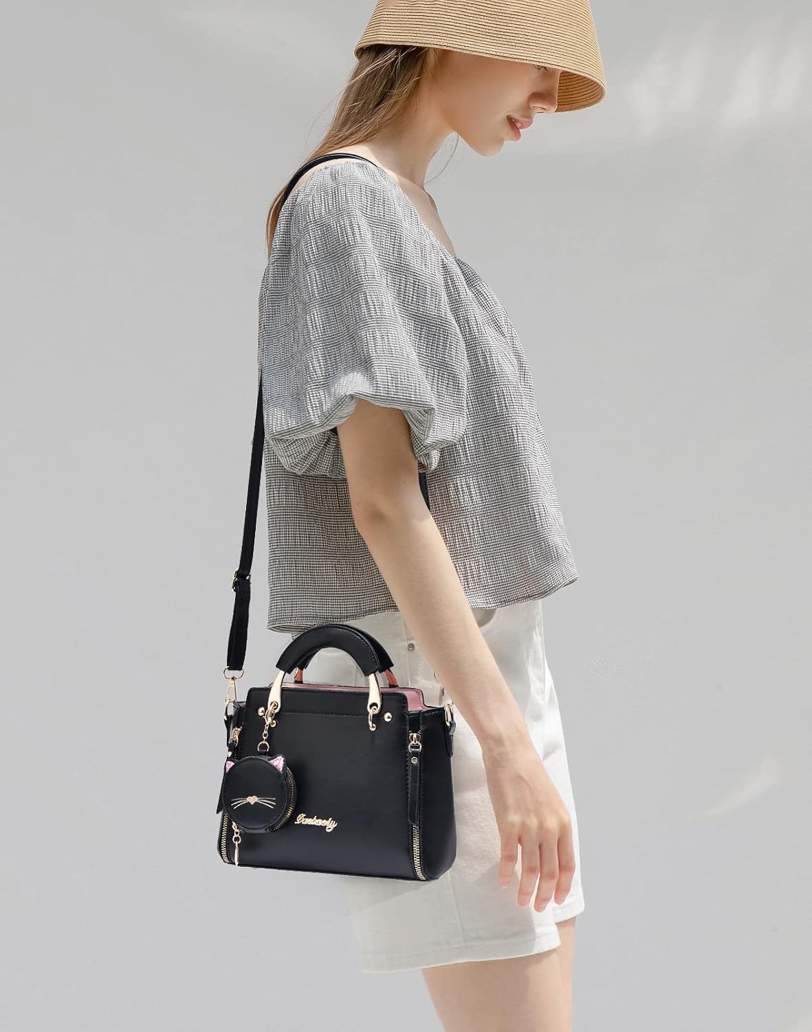 Xiaoyu Fashion Purses and Handbags for Women Ladies Crossbody Bags Top Handle Satchel Shoulder Bags Small Totes