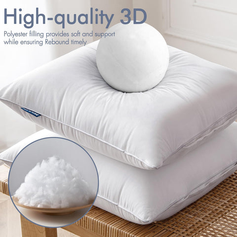 MIULEE 28x28 Euro Pillow Insert -Decorative Throw Pillow with 100% Cotton Cover Square for Sofa Couch