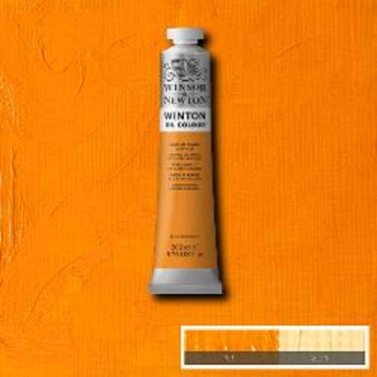 Winsor & Newton Winton Oil Color, 200ml Tube, Cadmium Yellow Deep Hue