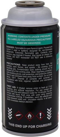 ZeroR AC Refrigerant R134a Replacement - Eco-Friendly, 100% Natural Hydrocarbon Gas - Compatible and Easy to Install with R134a A/C Recharge Systems - 3 Cans (6oz Each)