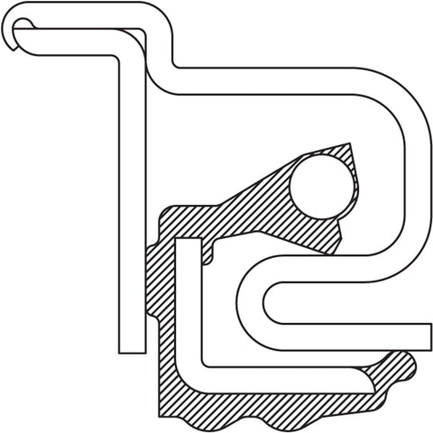National 370048A Wheel Seal for Rockwell-Standard FWRW