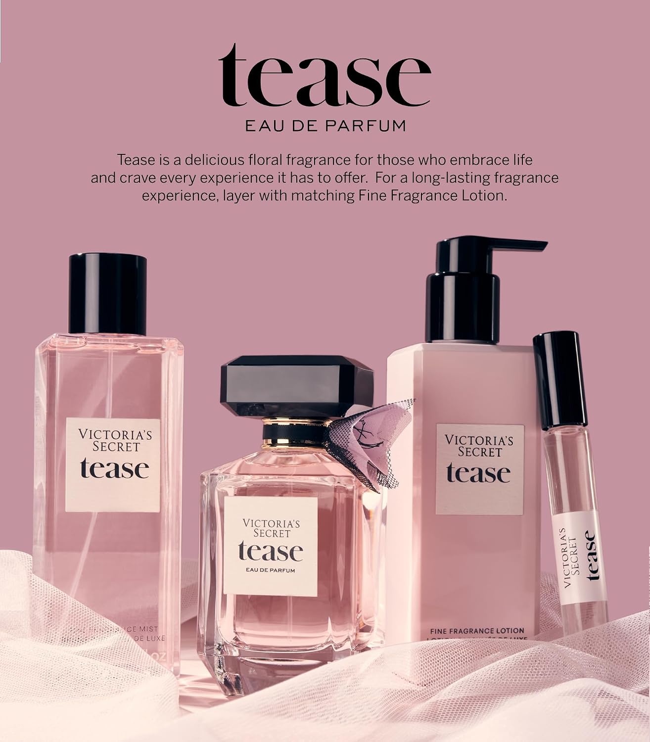 Victoria's Secret Tease Eau de Parfum, Tease - 3.4 fl oz
