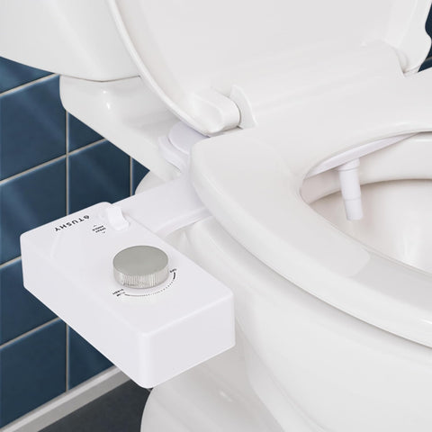 TUSHY Classic 3.0 Bidet Toilet Seat Attachment, Brushed Nickel