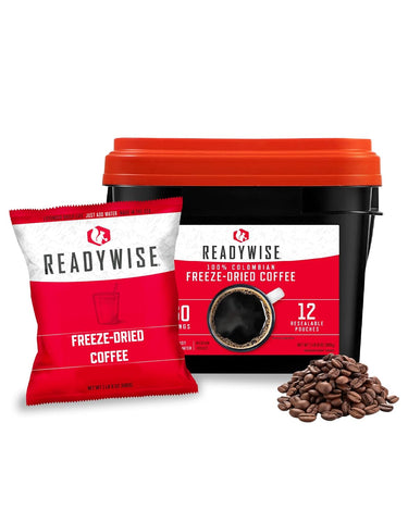 READYWISE Emergency Food Survival Supply Coffee Bucket, 360 Servings