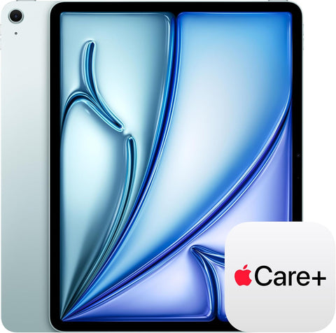 Apple iPad Air 13-inch (M4): Liquid Retina Display, 1TB, 12MP Front/Back Camera, Wi-Fi 7 with Apple N1, Touch ID, All-Day Battery Life — Blue with AppleCare+ (2 years)