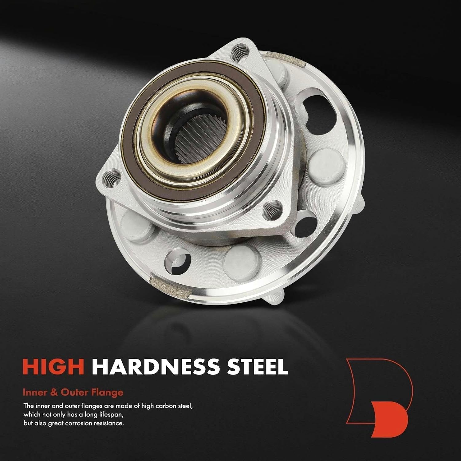 A-Premium 2 x Wheel Bearing and Hub Assembly with 5-Lug