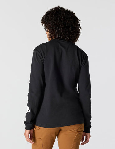 Carhartt Women's Dearborn Loose LS Logo T-Shirt