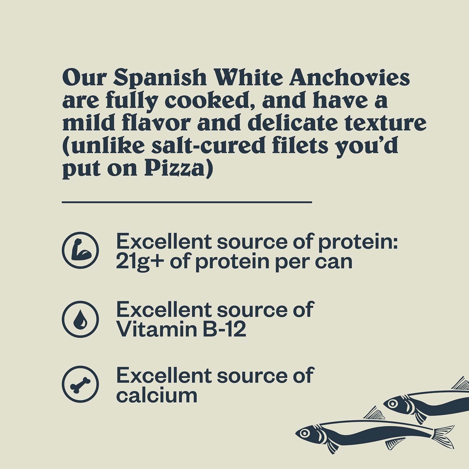 Patagonia Provisions Roasted Garlic White Anchovies | Responsibly Sourced in Spain | 21g Protein & Gluten Free | 4.2 Oz (Pack of 10)