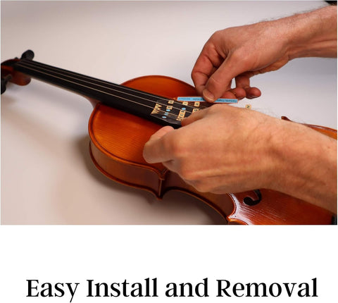 Fantastic Finger Guide for Violins Adult Beginner | Stringed Musical Instruments | Fingerboard and Fretboard Stickers for Learning All Notes | Play or Fiddle (3/4)