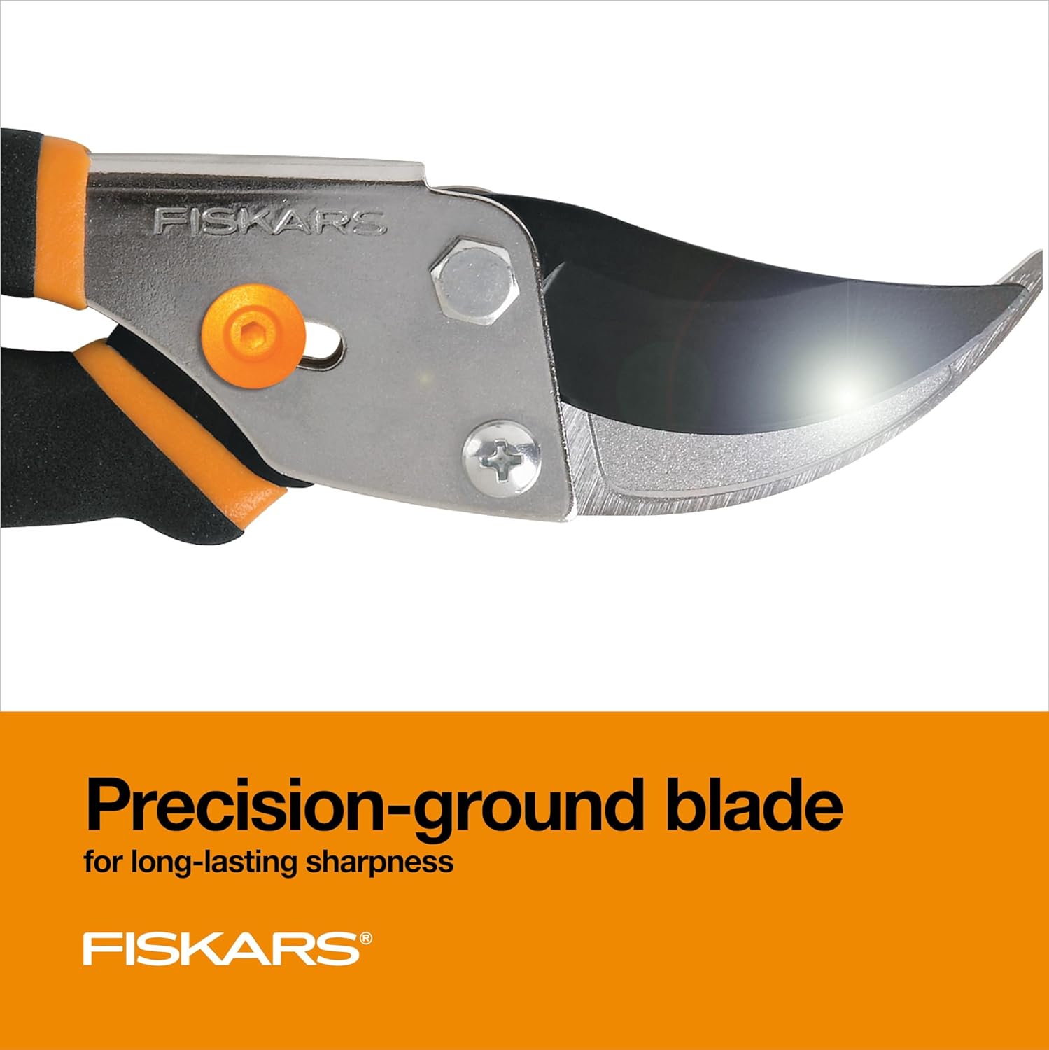 Fiskars Bypass Pruning Shears, 5/8" Cut Capacity Garden Clippers