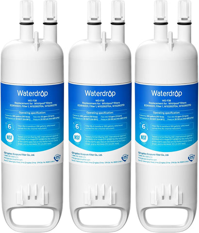 Waterdrop EDR1RXD1 Water Filter Replacement for Everydrop® Filter 1, 3 Pack