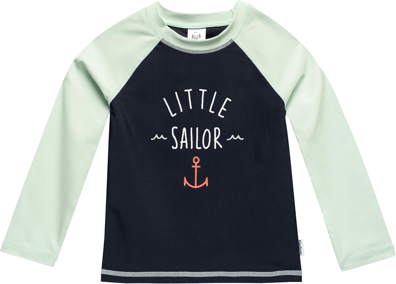 Gerber Baby & Toddler Boys Long Sleeved Rashguard Swim Bathing Suit Set