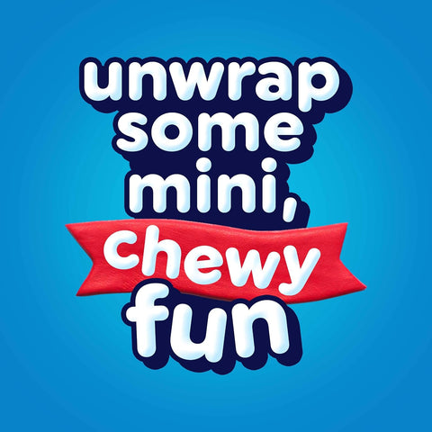 Airheads Mini Candy Bars, Assorted Taffy Variety Pack, 25 lb Box