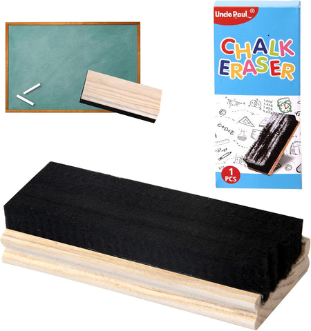 Chalkboard Eraser Campus Style Pine Wood Engravable Cleaner DIY Gift