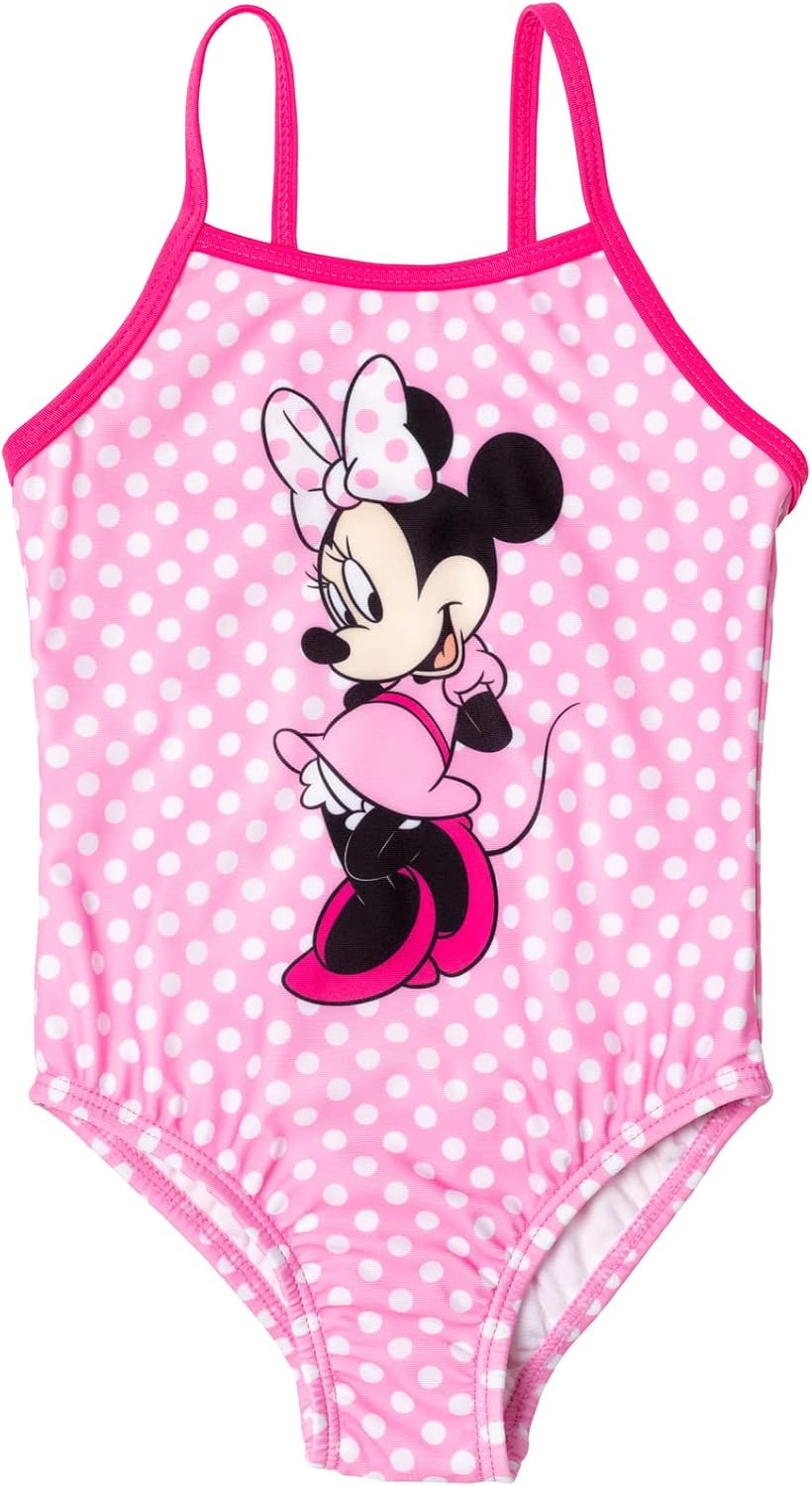 Disney Princess Ariel Frozen Minnie Mouse Girls Mix and Match Multi-Pack Swim Sets UPF 50+ Protection Quick Dry