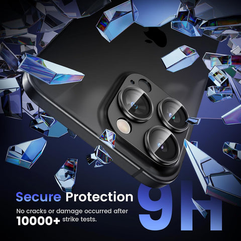 Tensea for iPhone 16 Pro Max/16 Pro/14 Pro Max/14 Pro Camera Lens Protector
