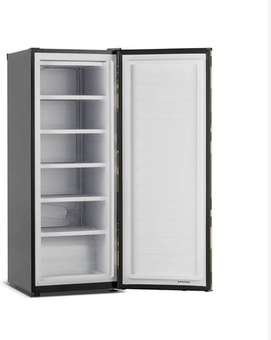 Frigidaire 6.4 cu ft, Convertible Upright Camo Fridge or Freezer, Camouflage Print
