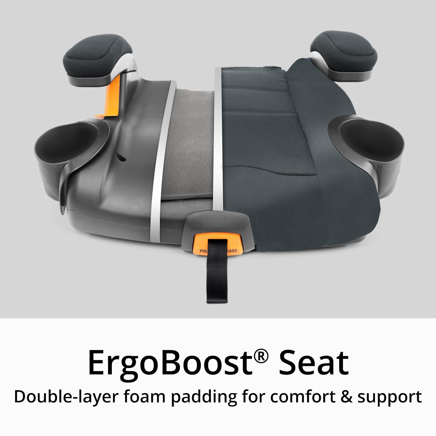 Chicco KidFit ClearTex Plus 2-in-1 Belt-Positioning Booster Car Seat